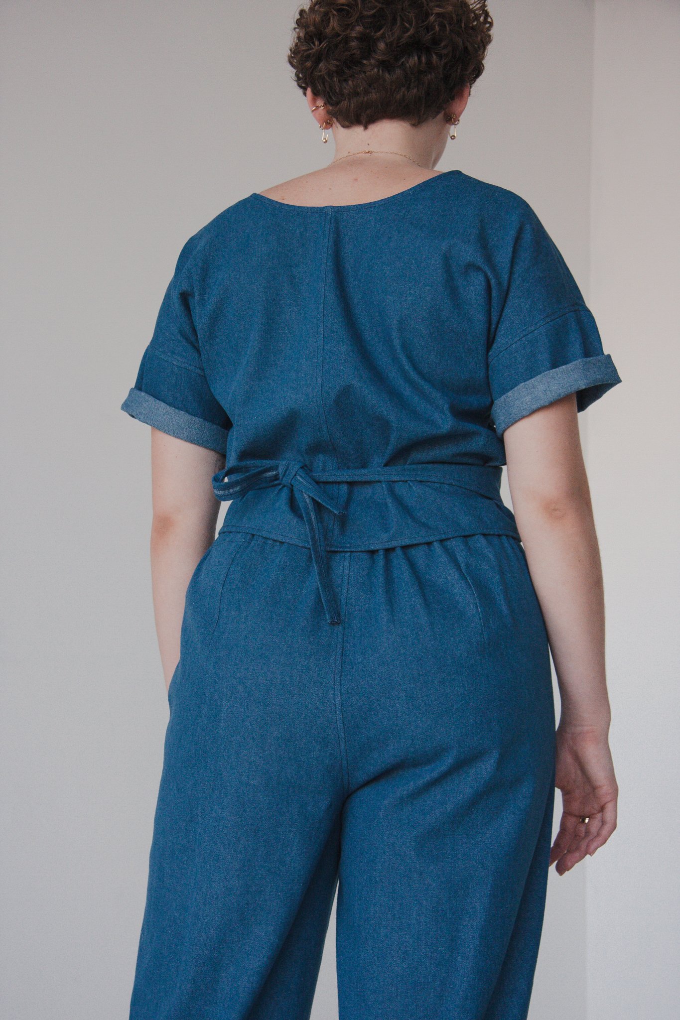 function 2way drawstring shirt メルトザレディ